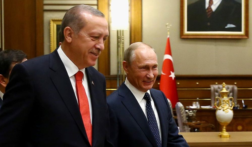 Эрдоган поздравил Путина с победой на выборах